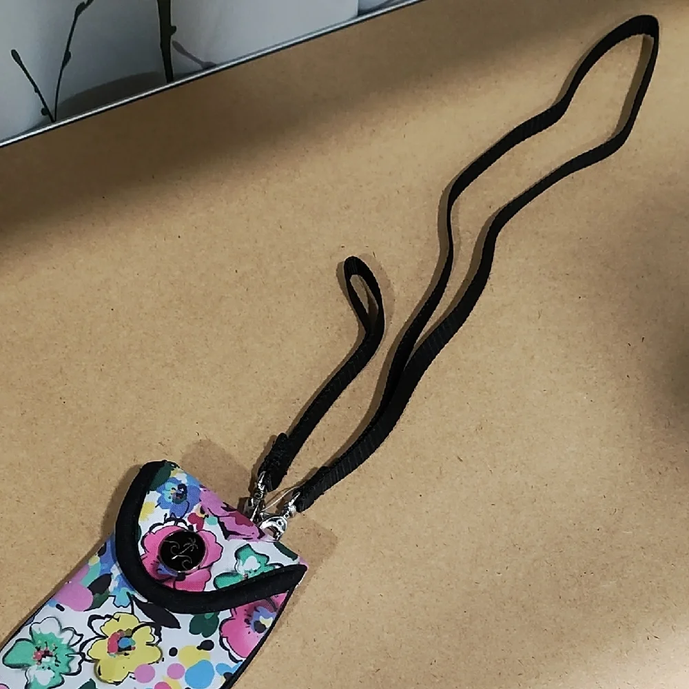 Floral Multi-Color Mini Electronics Bag - Picture 3 of 7